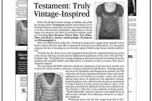Testament: Truly Vintage Inspired